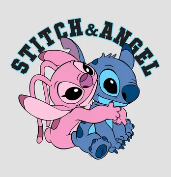 Термоналіпка "Stitch&Angel" 19*19 см