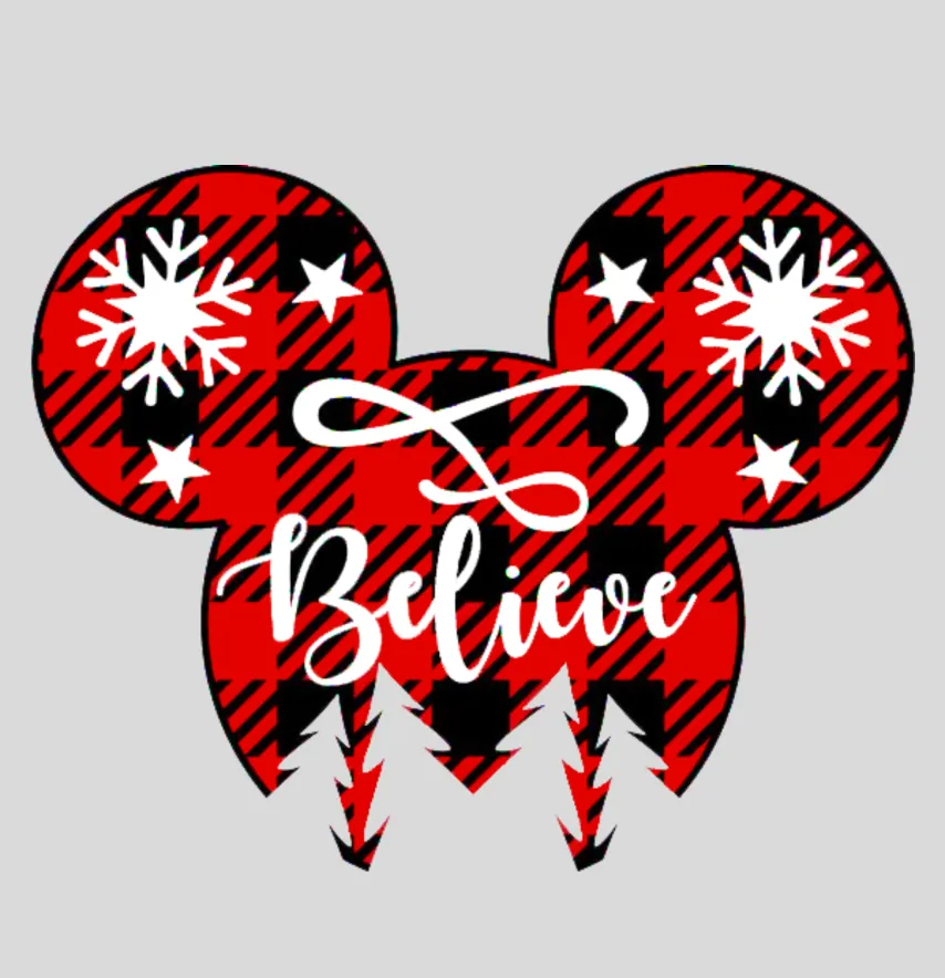 Термоналіпка "Mickey believe" 15*19 см-1