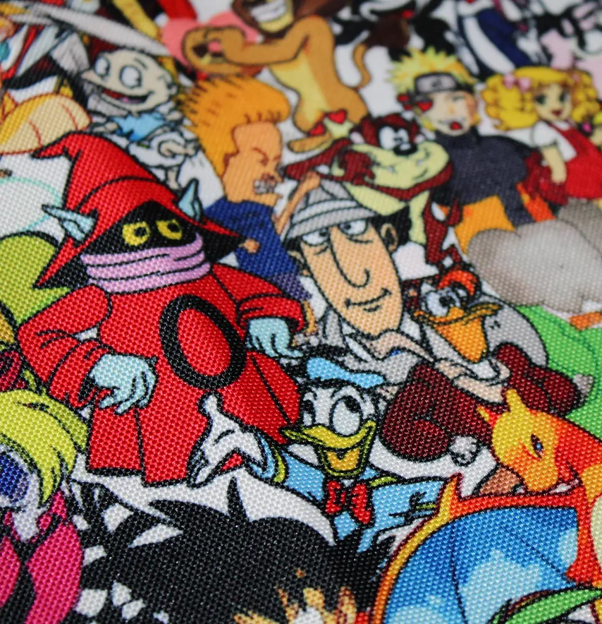 Тканина Оксфорд "Cartoon network" ширина 150 см (600D PU) 100% poliester -2