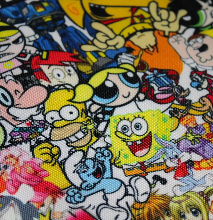 Тканина Оксфорд "Cartoon network" ширина 150 см (600D PU) 100% poliester -3