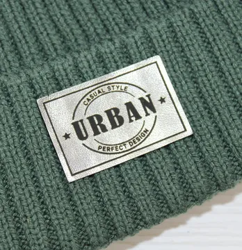 Нашивка "Urban" 44*30 мм срібного кольору