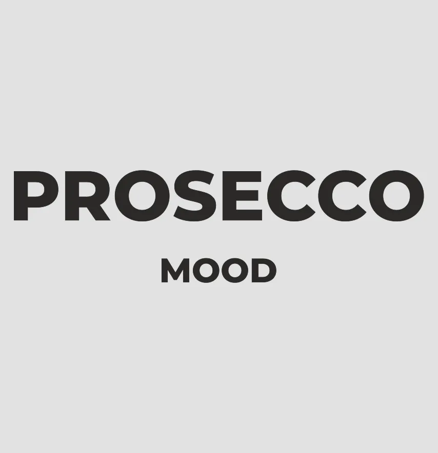 Термоналіпка "Prosecco mood" 19*5,5 см чорного кольору-1