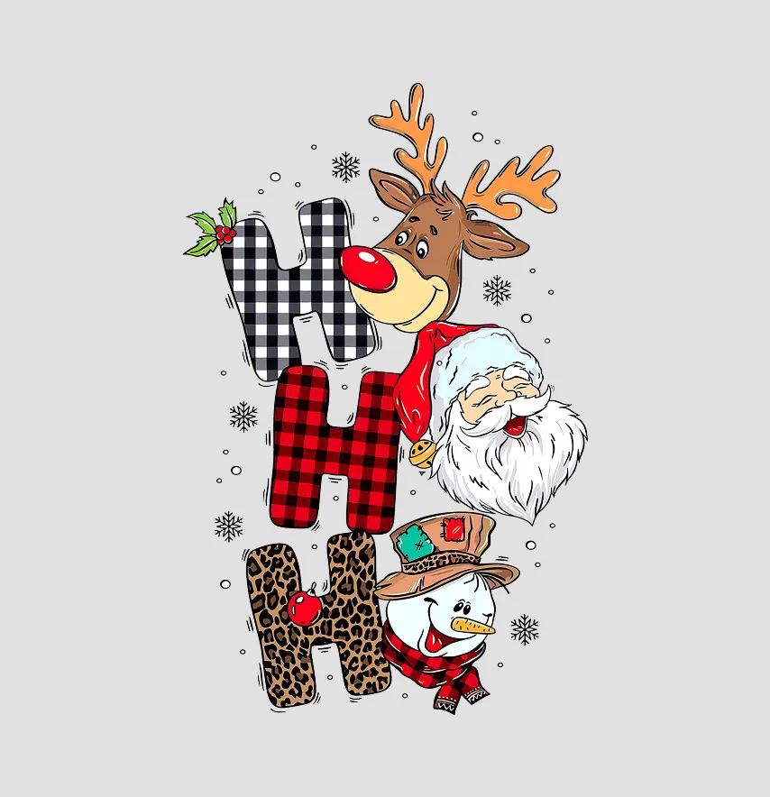 Термоналіпка "HoHoHo" 12*19 см-1