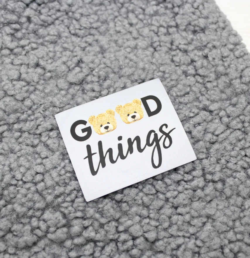Нашивка світловідбивна "Good things" 60*50 мм-0