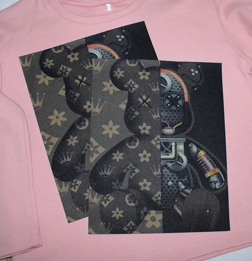 Нашивка тканева "Ведмедик LV" 23*20 см-2