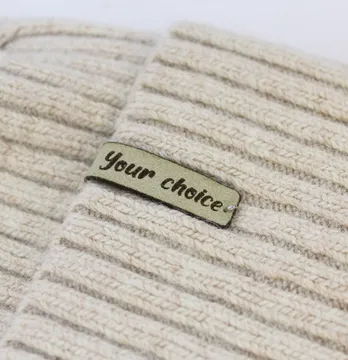 Нашивка "Your choice" 10*60 мм оливкового кольору