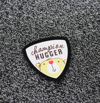 Нашивка "Champion hugger" 40*40мм