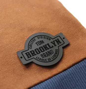 Нашивка "Brooklyn" 60*45 мм чорного кольору