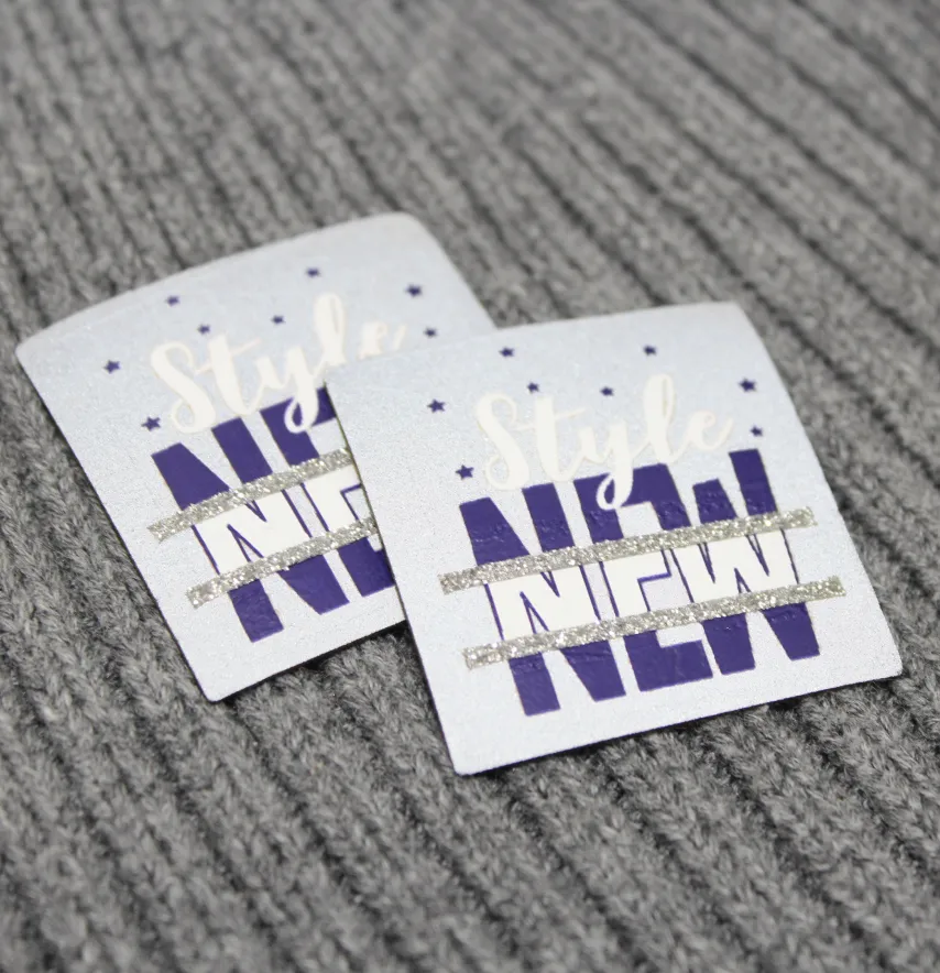 Нашивка светоотражающая "New style" 40*40 мм-1