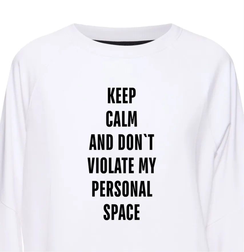 Термонаклейка "Keep calm" 10*19,5 см-1