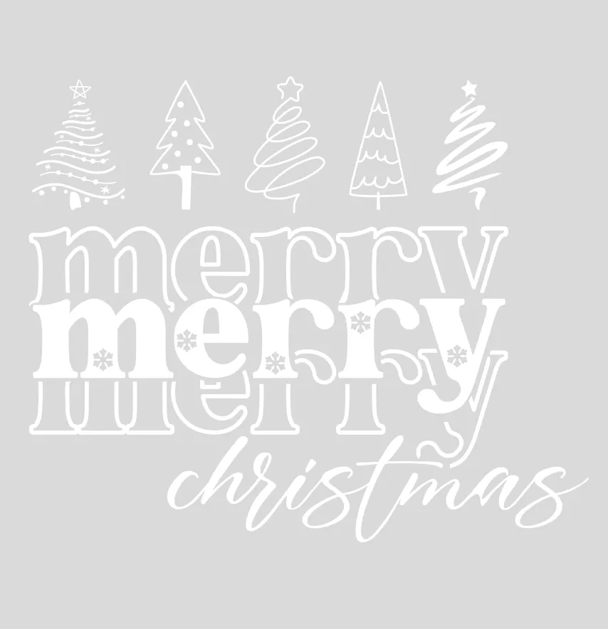 Термоналіпка "Merry Christmas" 22*27 см-1