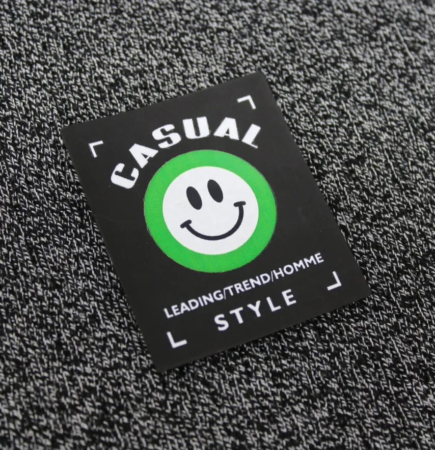 Нашивка "Casual style" 50*60 мм зеленого кольору-0