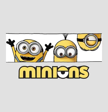 Термонаклейка "Minions" 19*9 см