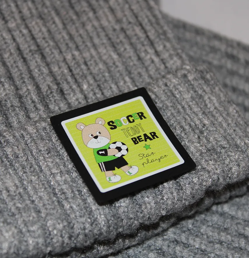 Нашивка "Soccer teddy" 35*35 мм-2