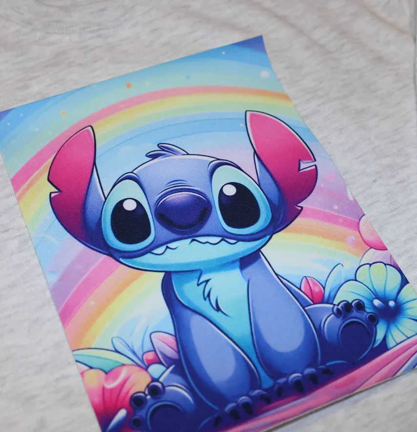 Нашивка тканева "Stitch" 21*16 см-1