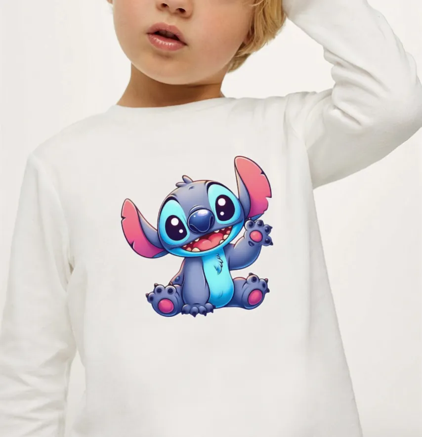 Термонаклейка "Stitch" 13,4×14 см-1