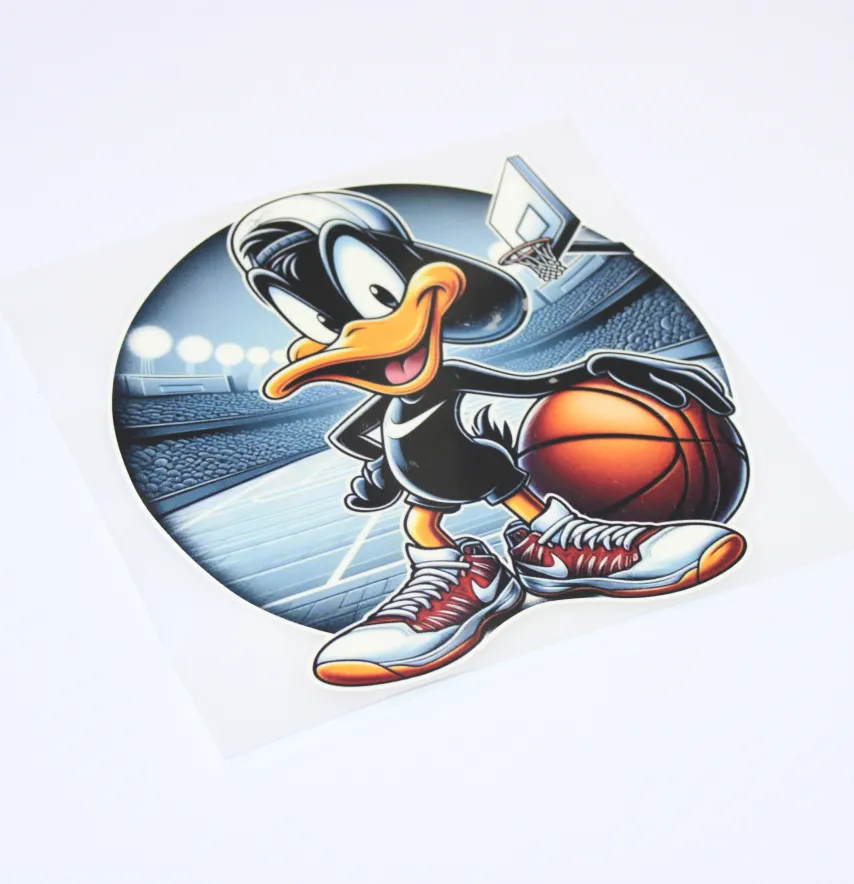 Термоналіпка "Даффі дак з м'ячем" Looney Tunes 19*19 см-2