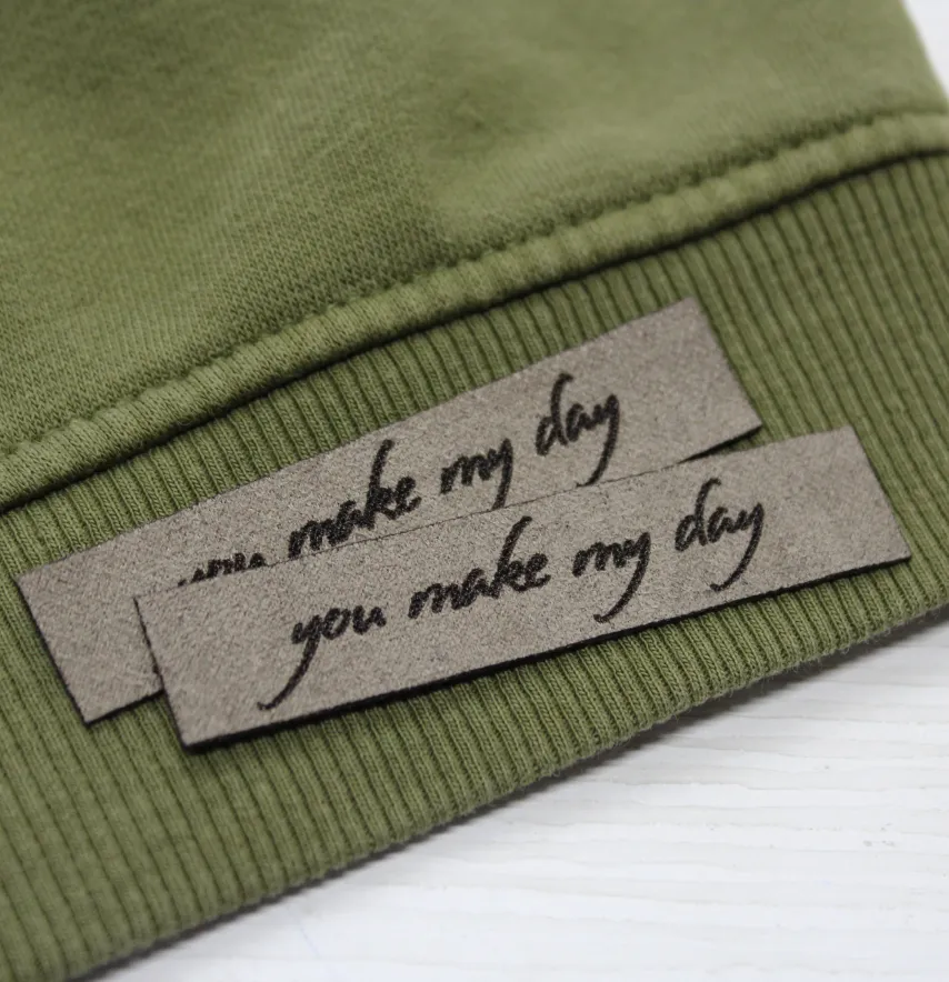 Нашивка "You make my day" 70*15 мм -2