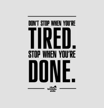 Термонаклейка "Tired done" 19*30 см