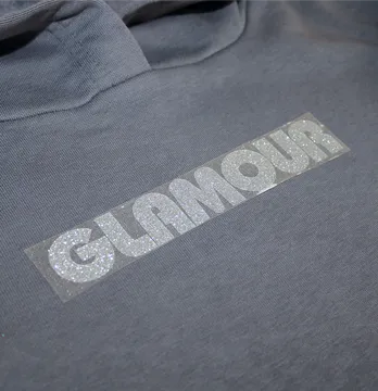 Термоаппликация из глитера "Glamour" 15,5*2,5 см
