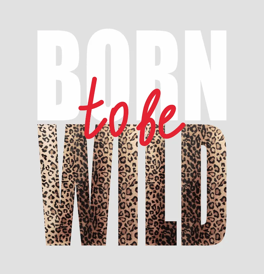 Термоналіпка "Born to be wild" 16,6*19 см-0