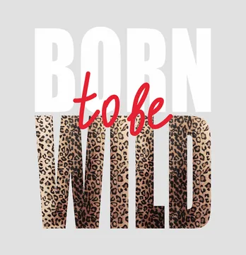 Термоналіпка "Born to be wild" 16,6*19 см