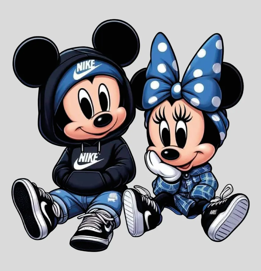 Термоналіпка "Mickey Minnie" 5*5 см-1