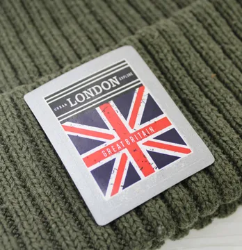 Нашивка светоотражающая "London" 40*50 мм