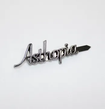 Краб металлический "Asthoria" длина 45 мм темное серебро