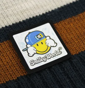 Нашивка "Smiley world" 35*35 мм