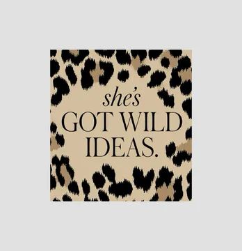 Термоналіпка "Got wild ideas" леопардова 14,5*15,5 см