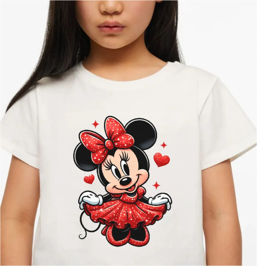 Термоналіпка "Minnie в червоному блиск" 19*25 см-1