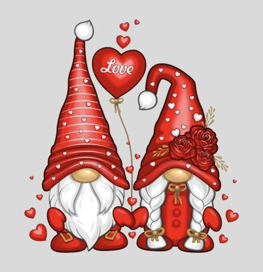 Термоналіпка "Гноми" love 17*19 см-1
