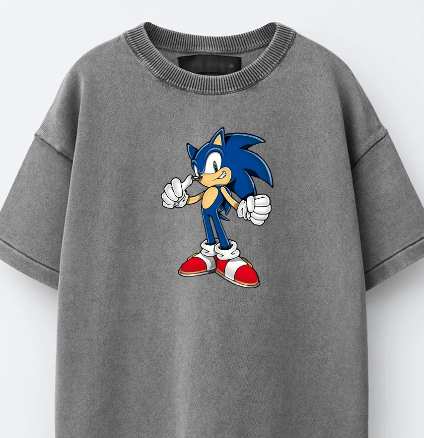 Термонаклейка "Sonic" 10,5*14,5 см-1