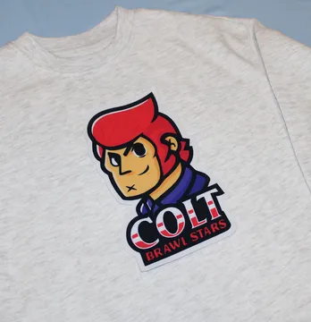 Нашивка тканева фігурна "Colt Brawl Stars" 18*24 см