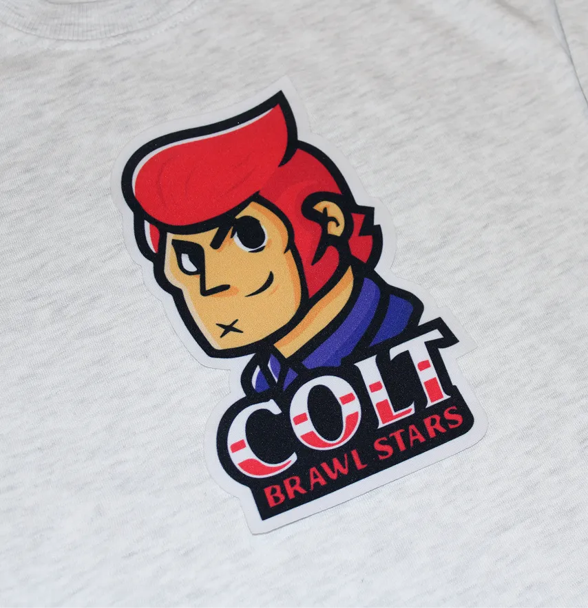 Нашивка тканева фігурна "Colt Brawl Stars" 18*24 см-1