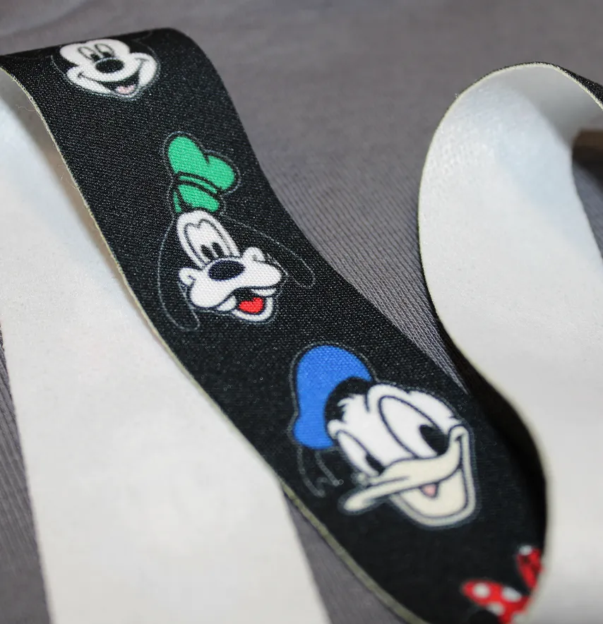 Лампас "Disney" 3*90 см черного цвета-3
