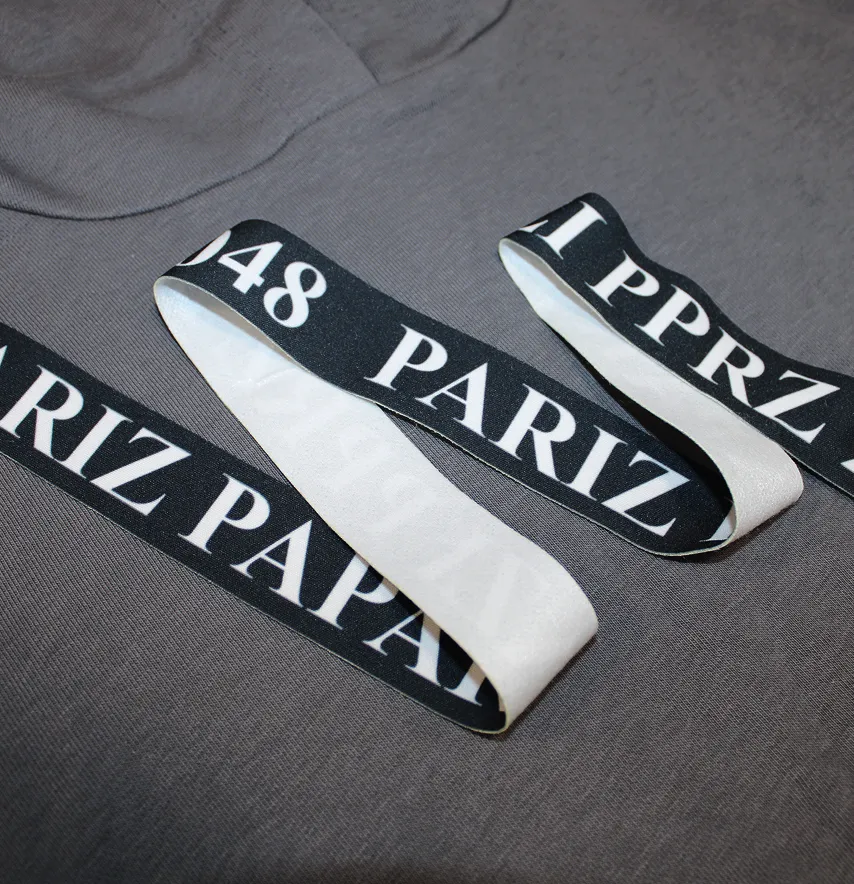 Лампас "Pariz" 3*90 см черного цвета-0