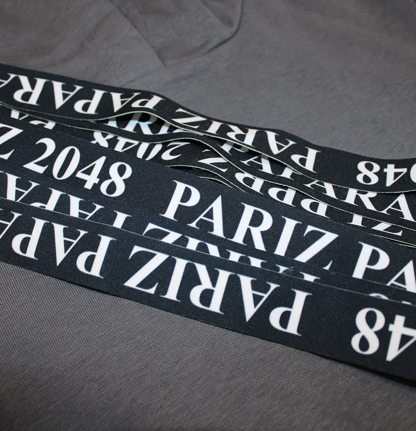Лампас "Pariz" 3*90 см черного цвета-3