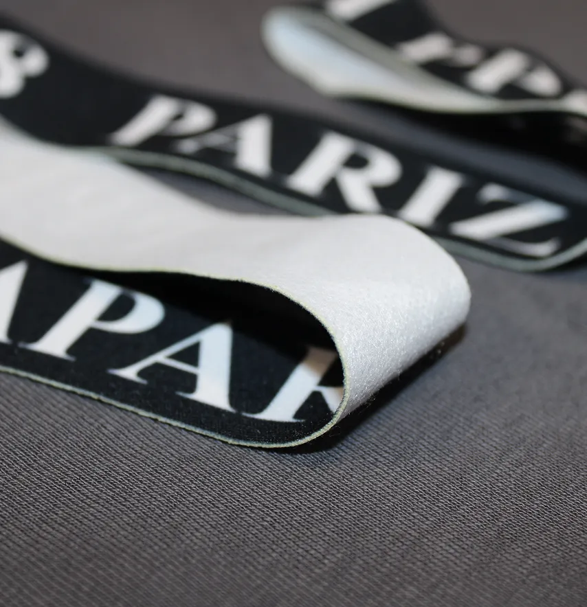 Лампас "Pariz" 3*90 см черного цвета-4