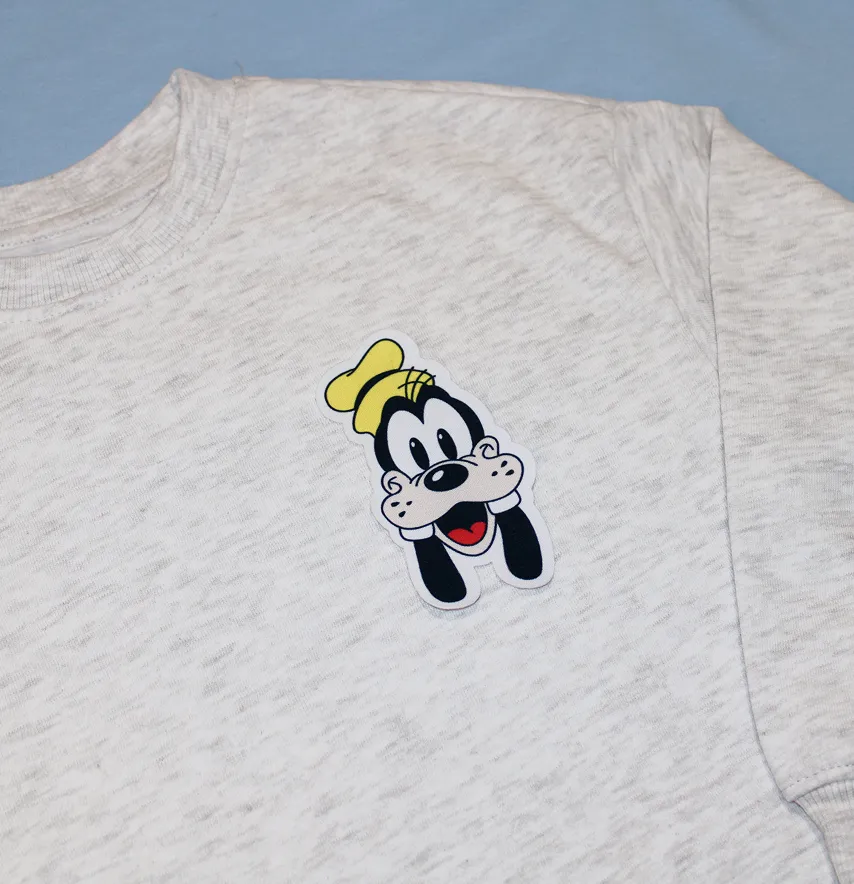 Нашивка тканева фігурна "Goofy" 8*10 см-2