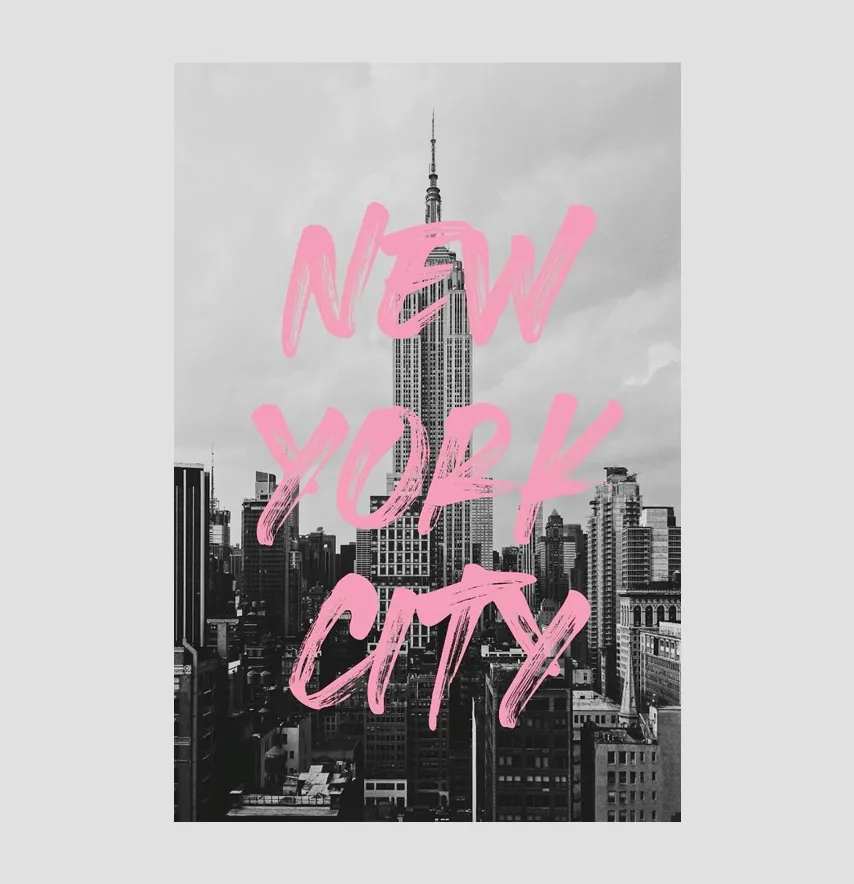 Термонаклейка "New York City" 19*28 см-1
