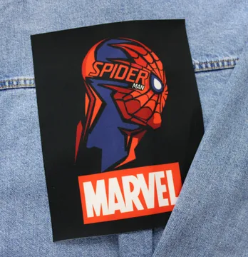 Нашивка тканева "Marvel" Spider Man 18*22 см