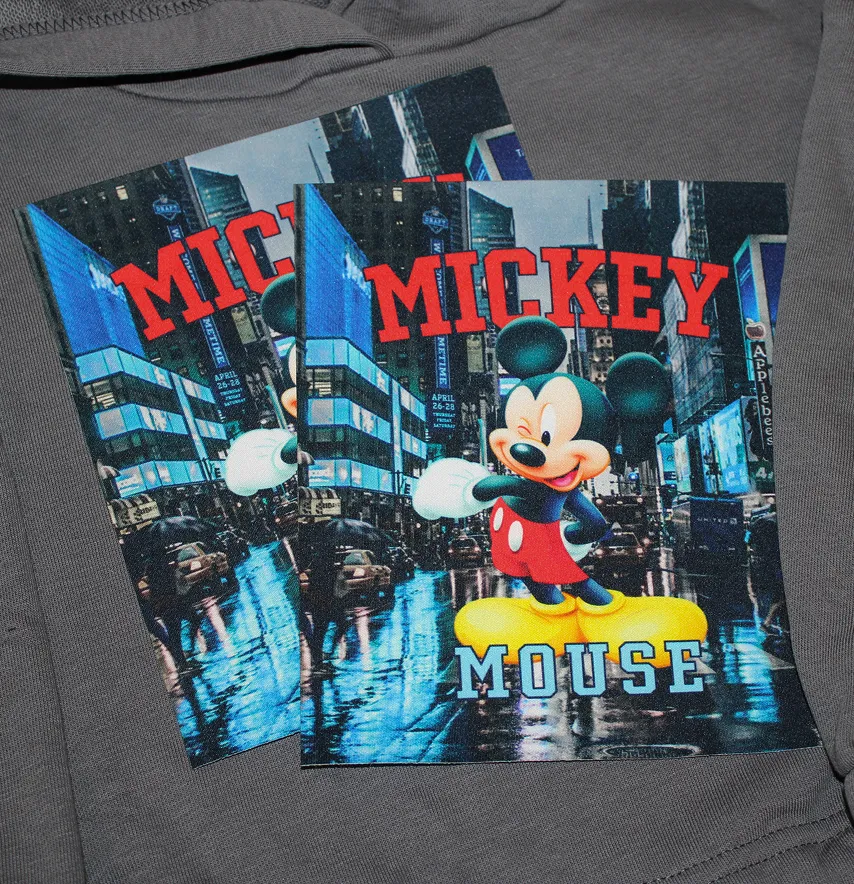 Нашивка тканева "Mickey Mouse" місто 16*18,5 см-2
