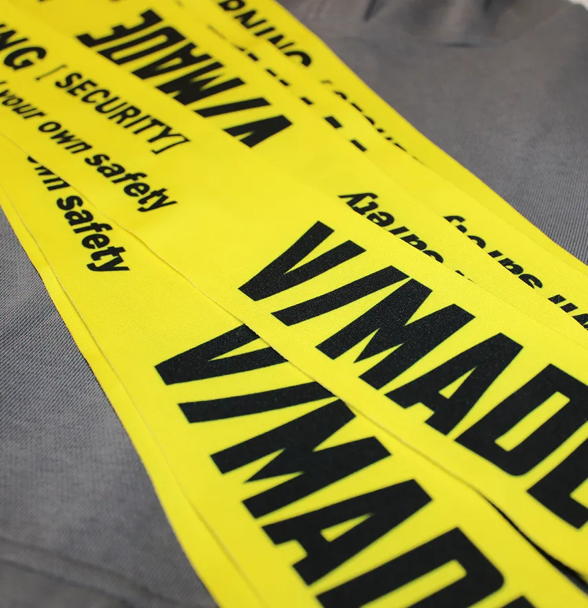 Лампас "VMADE" 6*90 см желтого цвета-4