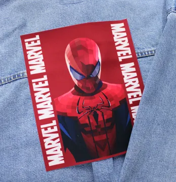 Нашивка тканева "Marvel" Spider Man 20*24 см 