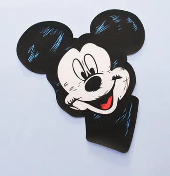 Нашивка тканева фігурна "Mickey" виглядає 23 см