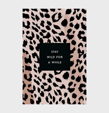 Термоналіпка "Stay wild for a while" 14,5*21,5 см