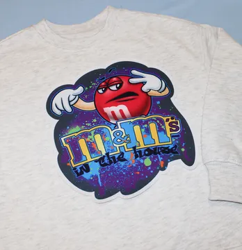 Нашивка тканева фігурна "M&Ms in the house" 19,5*21см