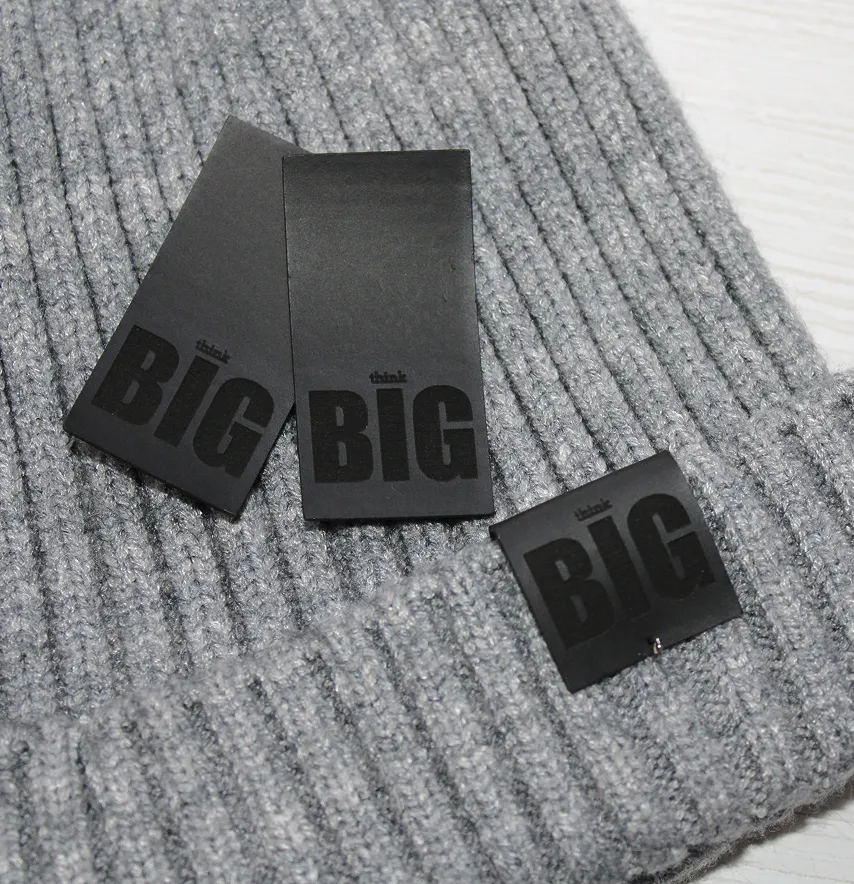 Нашивка "Big" 25*50 мм черного цвета-3